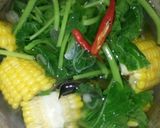Foto langkah ke 4 dari resep Sayur bayam bening.