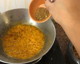 A picture of step 4 of Lahori chane.
