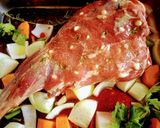 Foto do passo 10 de Pernil de Cordeiro ao Alho e Alecrim