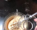 A picture of step 6 of Eggless Chocolate marble cake.