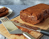 Foto del paso 8 de la receta: Bizcocho de plátano relleno de chocolate
