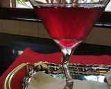 A picture of step 1 of Grape punch.