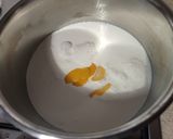 A picture of step 1 of Lemon Panna Cotta.