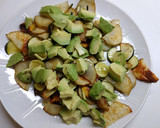 Foto del paso 4 de la receta: Patatas con calabacín al horno