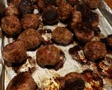 A picture of step 7 of Swedish Meatballs in Gravy with Sweet Pickles and Lingonberry.