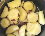 A picture of step 4 of Boiled sweet potato with salt and lemon.
