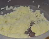 Foto del paso 2 de la receta: Croquetas de acelga rellenas con sorpresa, en colchón de arroz con salsa estilo italiana
