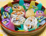 Foto del paso 5 de la receta: Japanese Sushi de Age Inarizushi bolas de arroz para niños