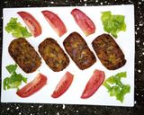 A picture of step 7 of Leftover rice kabab.