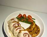 Foto langkah ke 8 dari resep Chicken Cordon Bleu.