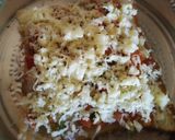 A picture of step 3 of Veg cheese sandwich.