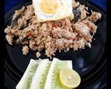 A picture of step 5 of Thai Chicken Fried Rice #nonindian.