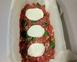 Foto del paso 3 de la receta Pastel de carne, espinacas y mozzarella