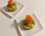 Une image de l'étape 4 de Cheesecake aux petits pois / truite fumée.