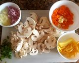 Foto del paso 2 de la receta: Fideos tagliatelle con champiñones. #recetariocamino