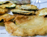 Foto del paso 5 de la receta: Calabacín en tempura con miel y Pedro Ximénez