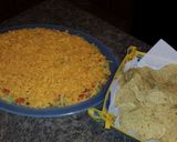 A picture of step 13 of The BEST taco dip ever.