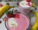 Foto langkah ke 5 dari resep Smoothies Pisang Sunpride Strawberry.
