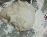 A picture of step 4 of #coconut chapati.