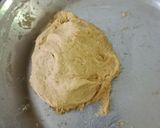 A picture of step 1 of Sattu paratha.