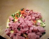 A picture of step 4 of Easy Ham and White Bean Soup.