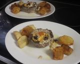 Foto del paso 12 de la receta: Cestitas de carne picada con secreto de huevo