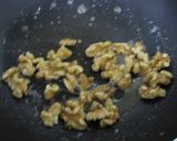 A picture of step 2 of Walnut Mochi made with Toasted Barley Flour.
