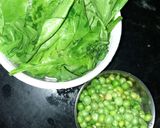 A picture of step 1 of Hara Bhara Kabab- A veg party starter.