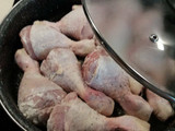 Pollo rustido a la catalana