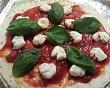 A picture of step 8 of Tomato & Basil Pizza Delight.