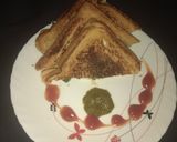 A picture of step 3 of Cottage cheese sandwich.