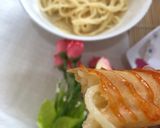 Foto langkah ke 6 dari resep Lumpia Spaghetti Carbonara.