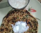 A picture of step 5 of Methi Paratha.