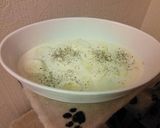 A picture of step 2 of Dauphinoise Potatoes.