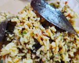 A picture of step 1 of Vegetables Dum Biryani.