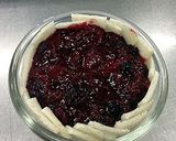 A picture of step 8 of Summer Pudding.