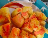 Foto langkah ke 5 dari resep Singkong goreng merekah.