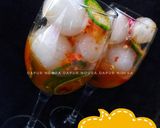 Foto langkah ke 5 dari resep Rujak Rambutan/Asinan Rambutan.