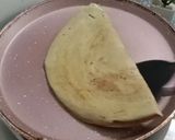 A picture of step 6 of Whole Green Moong Dosa with chutney.