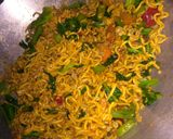 Foto langkah ke 7 dari resep Mie telor rasa spageti.
