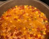 A picture of step 2 of Chicken Cornbread Bake.