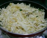 A picture of step 3 of Cabbage Coconut Stir Fry.