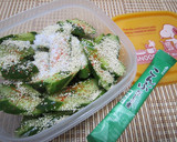 A picture of step 2 of Lightly Pickled Cucumbers.