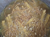 Jamur inoki crispy