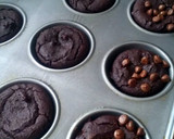 A picture of step 8 of Vickys Flourless Black Bean Brownies, GF DF EF SF NF.