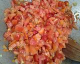 A picture of step 4 of Tomato Curry.