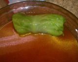 A picture of step 4 of Qunioa & Flax Seed Cabbage Rolls.