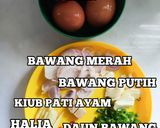Gambar langkah 1 resipi Sup Telur Pecah.