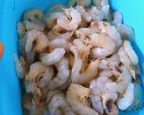 Foto langkah ke 3 dari resep Gulai udang tahu kacang panjang 🦐.