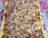 Une image de l'étape 8 de Carré pâtissier à la rhubarbe avec son crumble 😃.